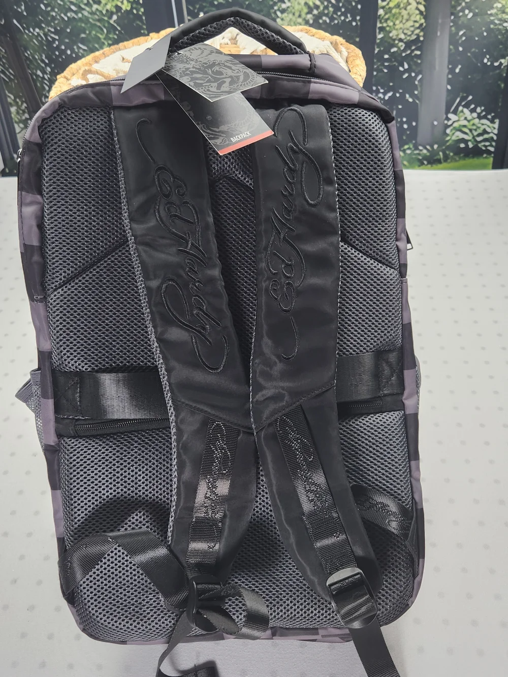 Ed Hardy Multi-Functional 2-in-1 Travel Backpack / Suitcase NWT